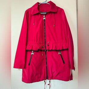 New with tags deep pink Betsey Johnson coat